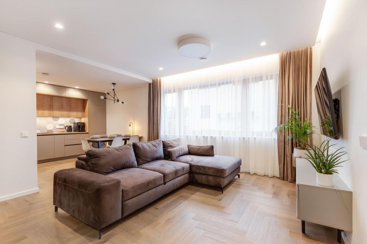 3 Bedroom Apart/24H Self Check In/Free Parking/Up To 6 People/ Vilnius Buitenkant foto
